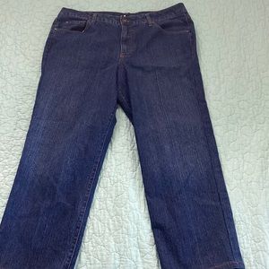 18 Bandolino Blu classic fit stretch jeans tailored to 25 inseam